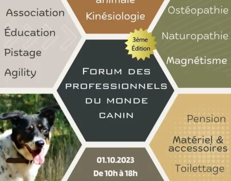 Forum des professionnels du monde canin le 01 octobre 2023